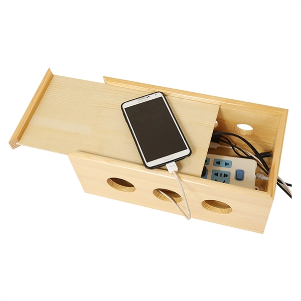 Wooden Cable Management Box     - Image 1