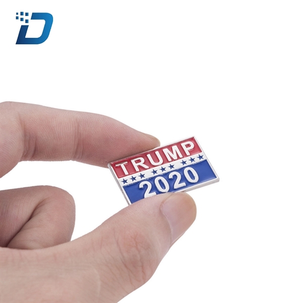 Trump 2020 Political Pin-back Button - Image 1