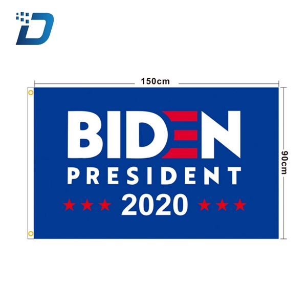 Biden Fans Blue Flag 2020 President Banner - Image 2
