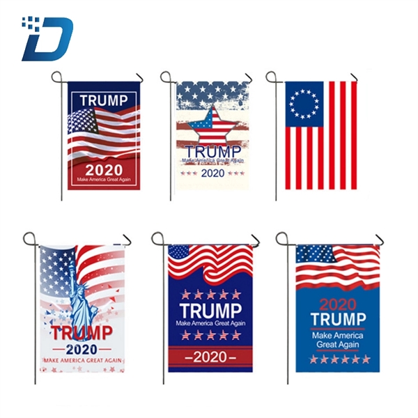 Trump Fans Blue Flag 2021 President Banner - Image 2