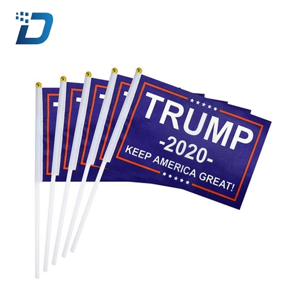 Trump Fans Blue Flag 2022 President Banner - Image 1