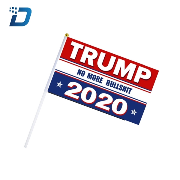 Trump Fans Blue Flag 2022 President Banner - Image 2