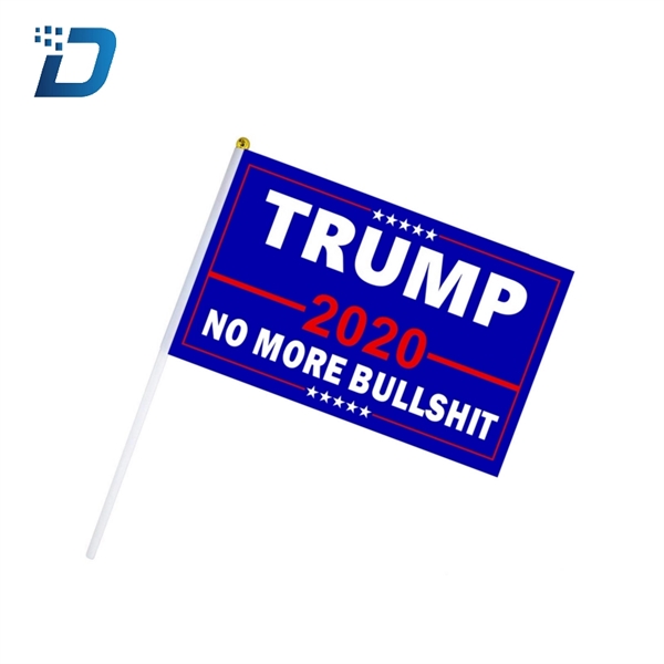 Trump Fans Blue Flag 2022 President Banner - Image 3