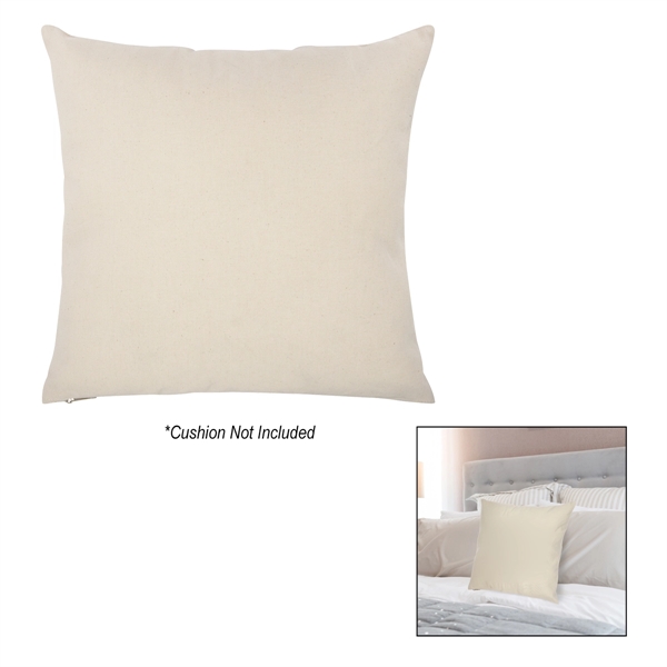 16" x 16" Cotton Canvas Pillow Cover - Image 7