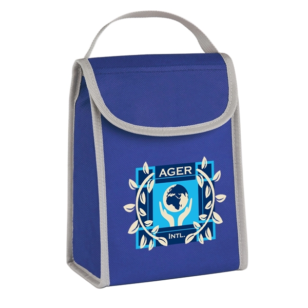 Non-Woven Folding Identification Lunch Bag - Image 5
