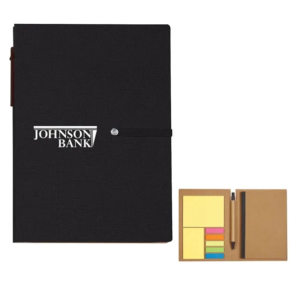 Notebook With Sticky Notes And Pen - Image 5