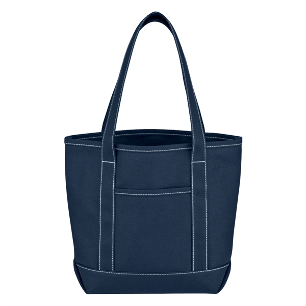 Small Cotton Canvas Yacht Tote Bag - Image 10