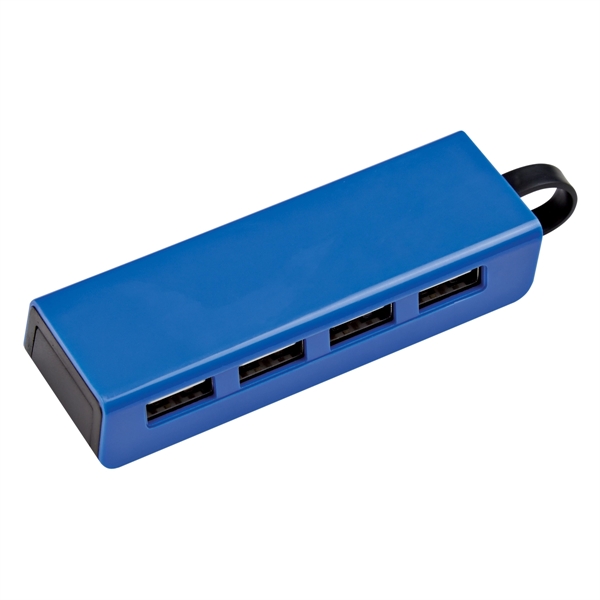 4-Port Traveler USB Hub With Phone Stand - Image 11