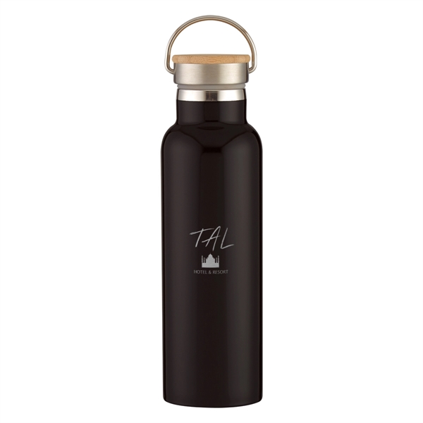 21 Oz. Liberty Stainless Steel Bottle With Wood Lid - Image 23