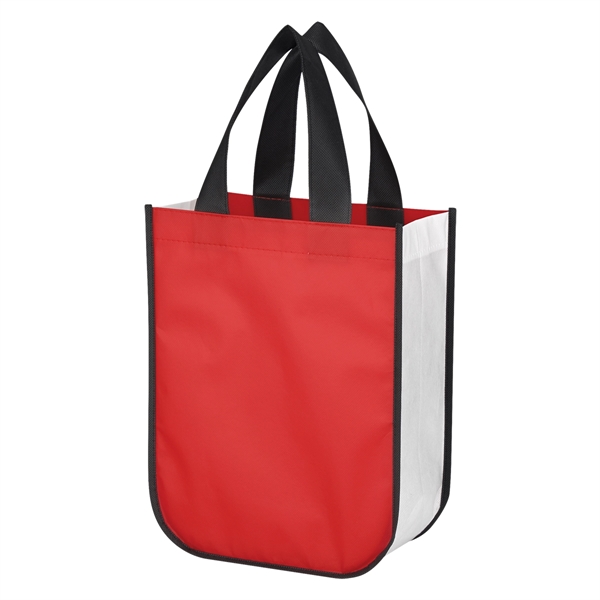 Shiny Non-Woven Shopper Tote Bag - Image 8