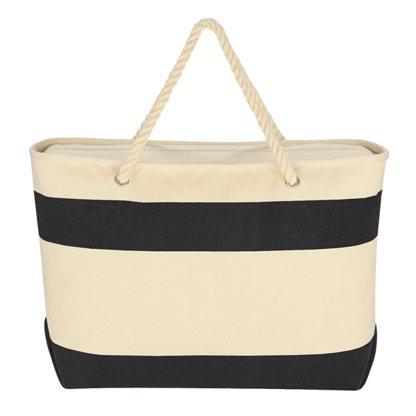 Large Cruising Tote Bag With Rope Handles - Image 10