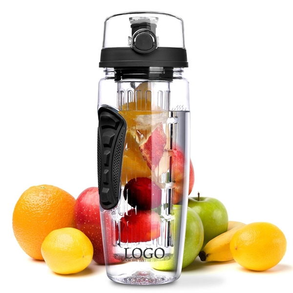 32 OZ Sport Fruit Infuser Water Bottle - Image 1