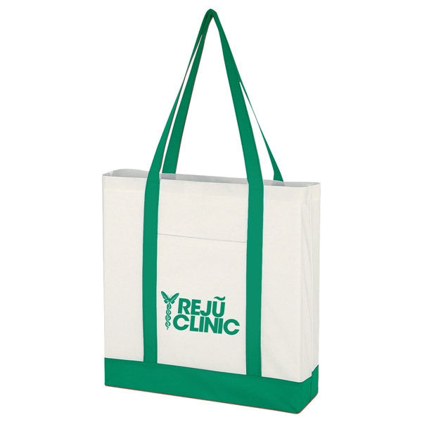 Non-Woven Tote Bag with Trim Colors - Image 11