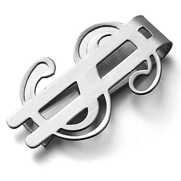 Stainless Steel Money Clip     - Image 1
