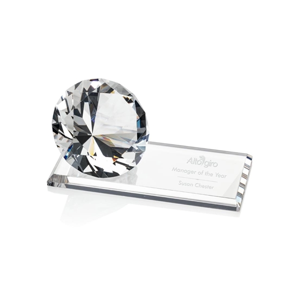Gemstone Award on Starfire - Diamond - Image 3