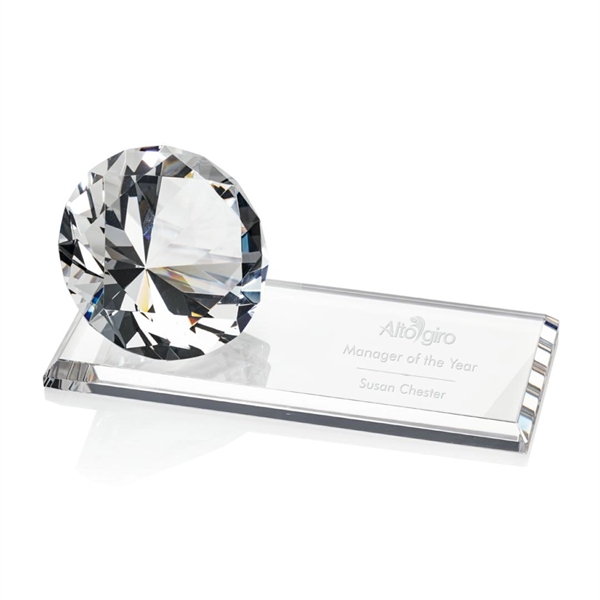 Gemstone Award on Starfire - Diamond - Image 5