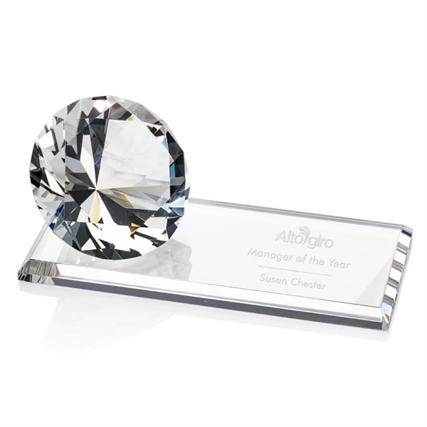 Gemstone Award on Starfire - Diamond - Image 6