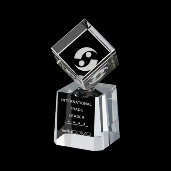 Stroud Rotating Cube Award - Image 3