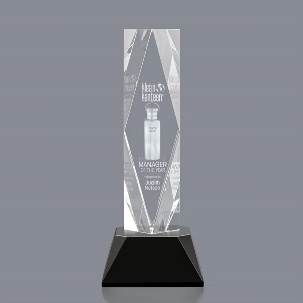 President 3D Award on Base - Black - Image 3