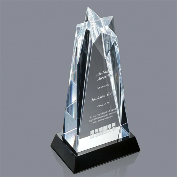 Rosina Star Award on Base - Clear - Image 2
