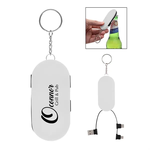 Hideaway 3-In-1 Charging Cable & Bottle Opener - Image 9