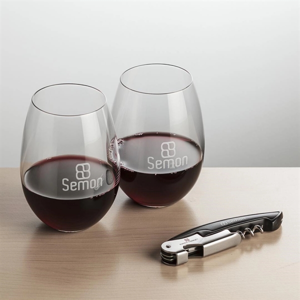 Swiss Force® Opener & 2 Carlita Wine - Image 1