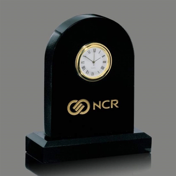 Marble Clock - 5" Arch - Image 2