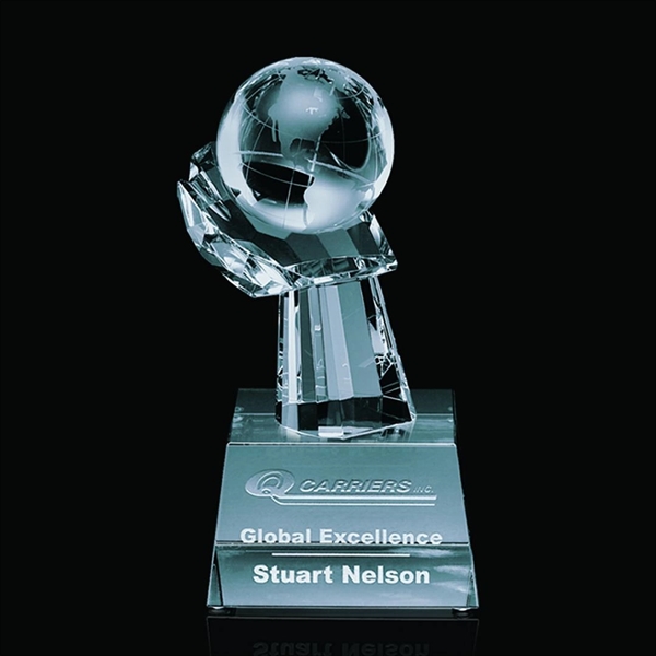 Globe on Hand Award - Image 2