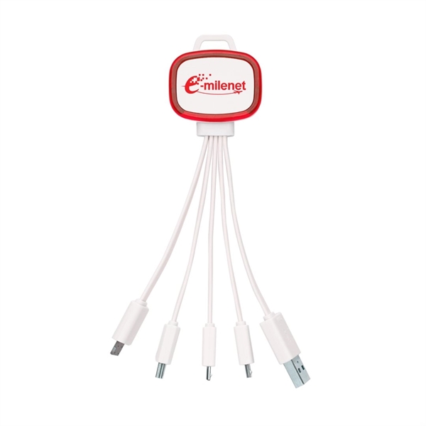 4-in-1 Charging Cable w/ LED Light - Image 3