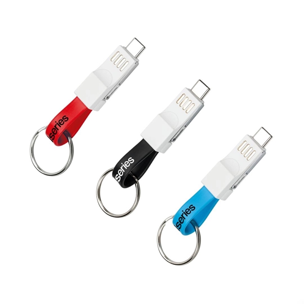 Wizard 3-in-1 Cable/Keyring - Image 1