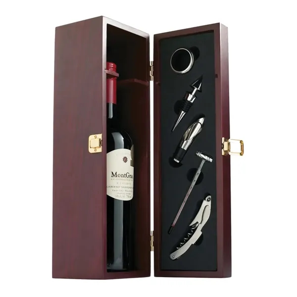 Chateau Wine Box w/ Accessories - Image 2