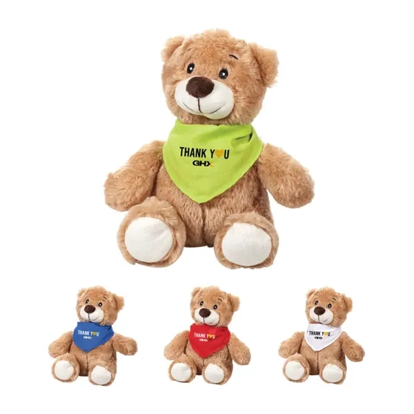 Chester the Teddy Bear (with Bandana) - Image 2