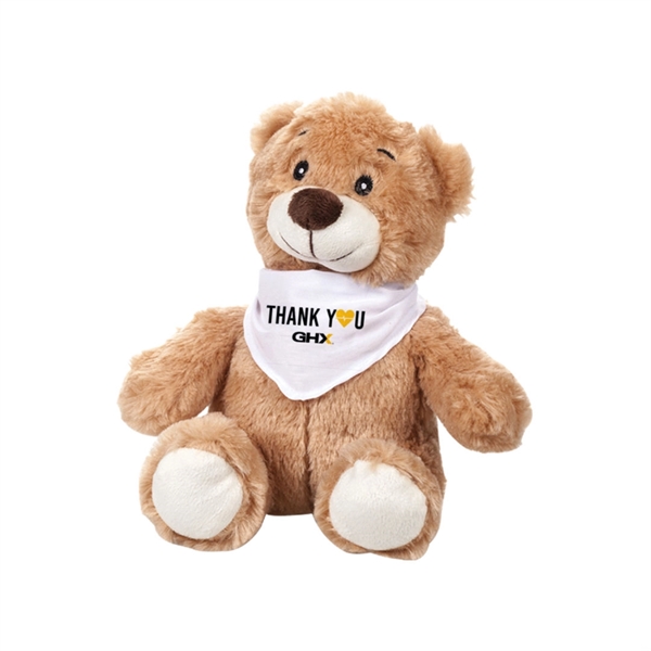 Chester the Teddy Bear (with Bandana) - Image 10