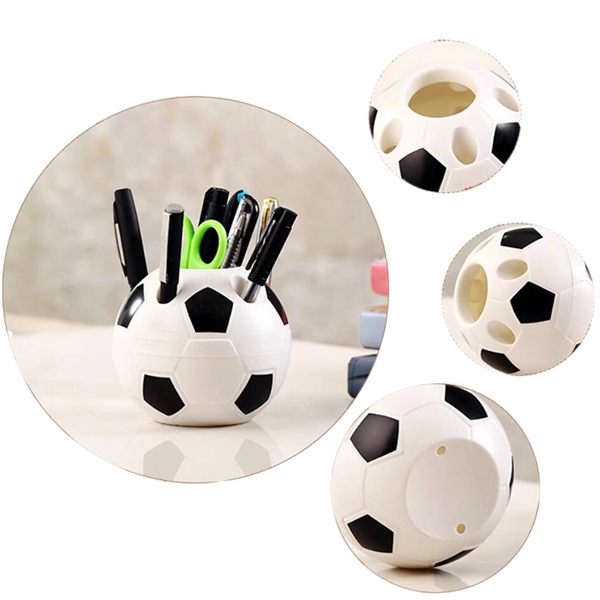 Football Shaped Pen Cup     - Image 1