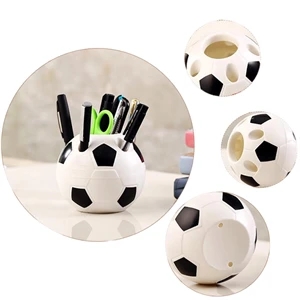 Football Shaped Pen Cup    