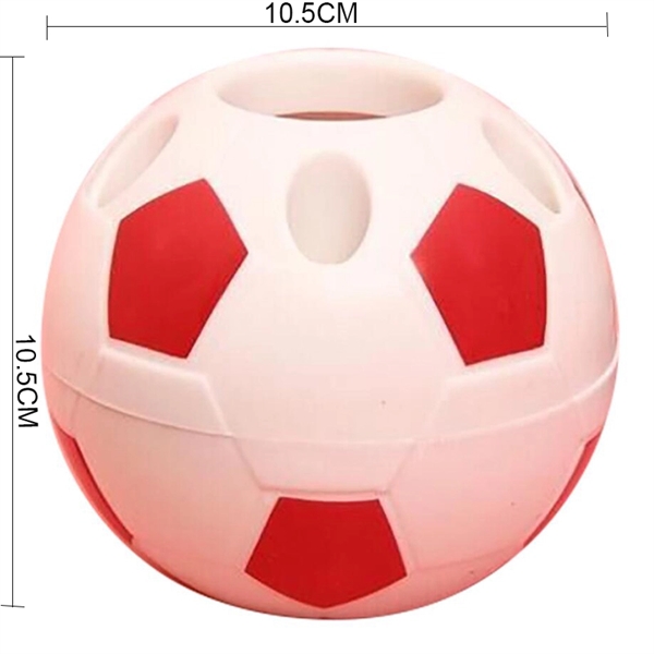 Football Shaped Pen Cup     - Image 2
