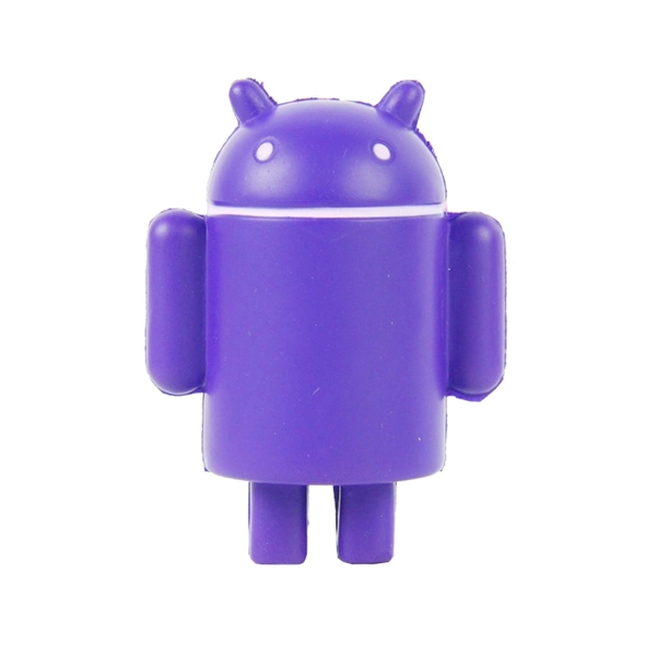 4" Tall Android Robot Stress Reliver Ball