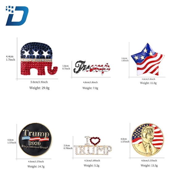 2020 Republican Campaign Pin Button Badges - Image 2