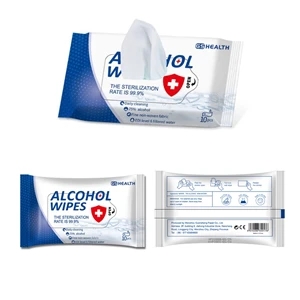 Stock 75% Portable Hand Alcohol Wipes