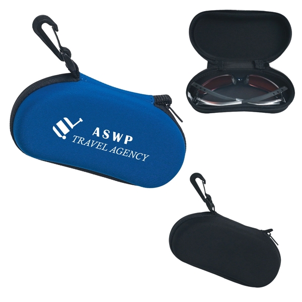 Sunglass Case With Clip - Image 1