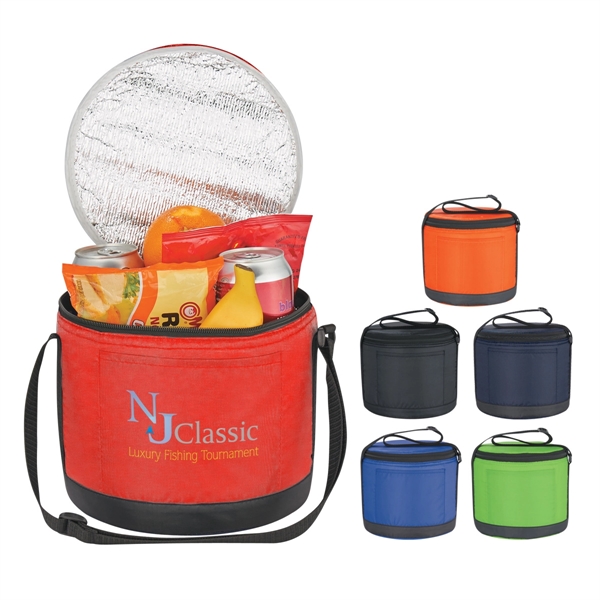 Cans-To-Go Round Kooler Bag - Image 1