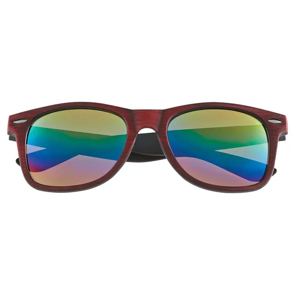 Woodtone Mirrored Malibu Sunglasses - Image 9
