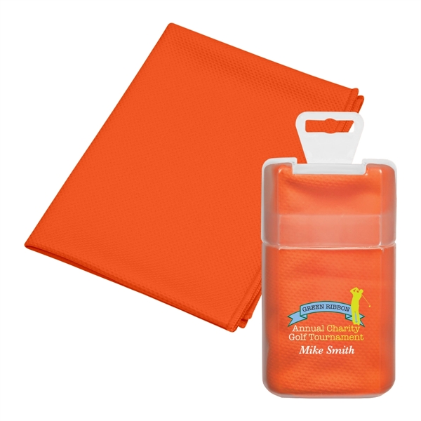 Cooling Towel In Plastic Case - Image 24