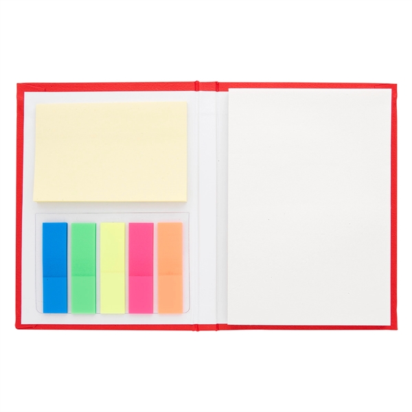 3 1/2" x 5" Jotter With Sticky Notes And Flags - Image 12