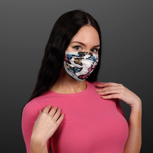 Butterfly Soft Stretch Mask for Safety - Image 1