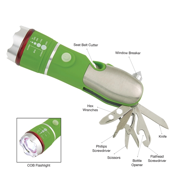 Emergency COB Flashlight Multi-Tool - Image 14