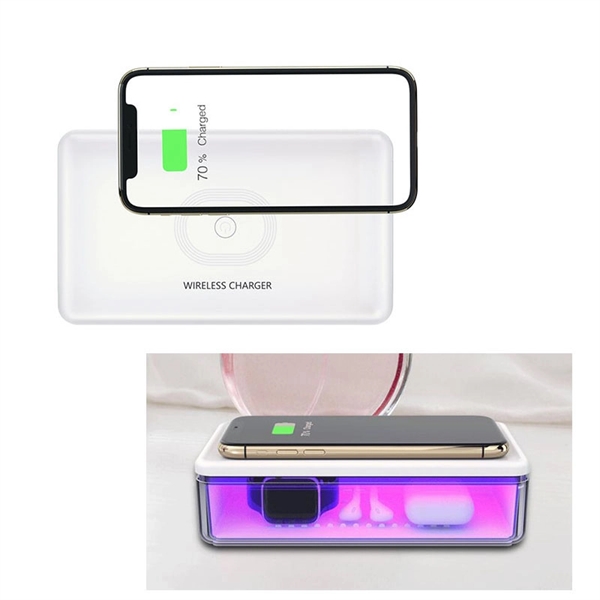 Mobile Phone Sterilization Box with wireless charger     - Image 1