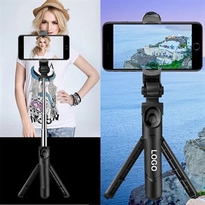 2-in-1 Wireless  Tripod Selfie Stick With Fill Light