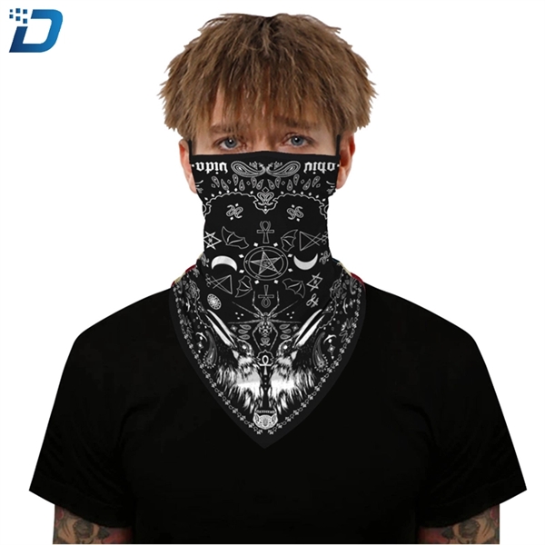 Unisex Cooling Neck Gaiter/Face Mask/Kerchief - Image 3