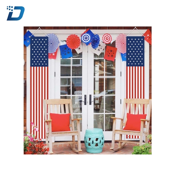 Decoration Porch Sign Set America Freedom Happy Independence - Image 2
